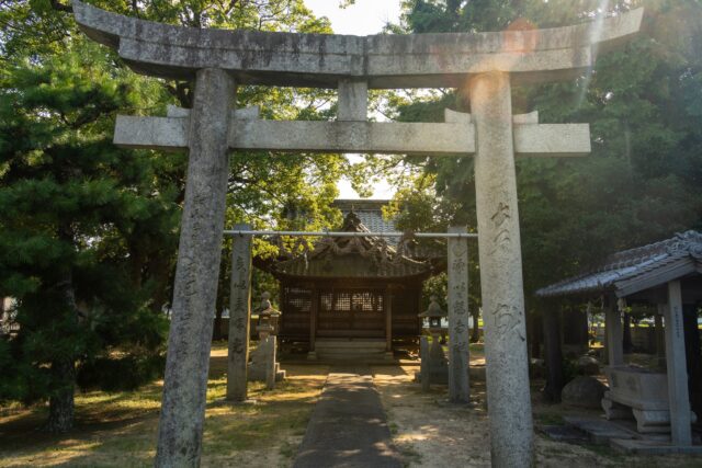 「三島神社・四村」
愛媛県今治市四村１２１−１
#神社 #鳥居 #神社仏閣 #torii #今治市 #愛媛県  #鳥居 #三島神社 #三嶋神社